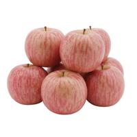 Kunstfruit decoratie appels - 6x stuks - ongeveer 9 cm - rood - fruitschaal decoratie