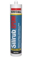 Soudal Silirub EPDM |Siliconenkit | Zwart | 300 ml - 112501