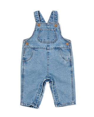 HEMA Babytuinbroek Denim (denim)