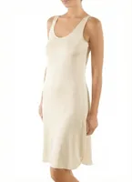 Onderjurk lang 100CM - Neglige - Anti statisch - Zwart, wit, champagne, beige - 42 - 42 - 42 - 42