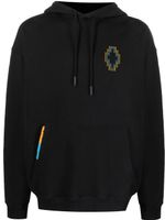 Marcelo Burlon County of Milan hoodie à broderies - Noir - thumbnail