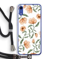 Peachy flowers: Honor Play 8A Transparant Hoesje met koord