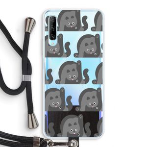 Cats: Huawei P Smart Pro Transparant Hoesje met koord