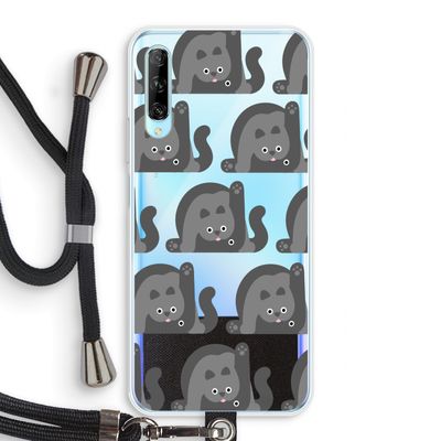 Cats: Huawei P Smart Pro Transparant Hoesje met koord