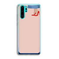 High heels: Huawei P30 Pro Transparant Hoesje