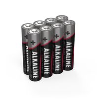 Ansmann 8x Alkaline-potloodbatterij | AAA | 1,5 V | LR3 MN2400 - 5015360 5015360 - thumbnail