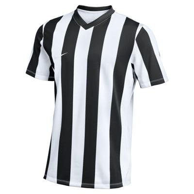 Nike Striped Division V Voetbalshirt Wit Zwart