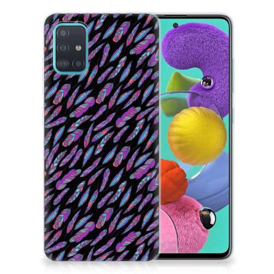 Samsung Galaxy A51 | TPU bumper | Feathers Color Samsung Galaxy A51 | TPU bumper | Feathers Color