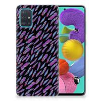 Samsung Galaxy A51 | TPU bumper | Feathers Color