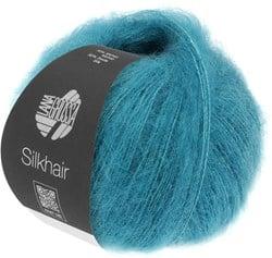 Lana Grossa Silkhair 203 Azure Blauw