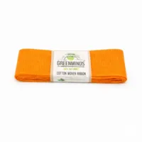 Greenminds lint katoen oranje 2 m | 48 stuks