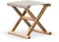 Folding stool Frame teak wood Fabric Sunproof II - Chill dept