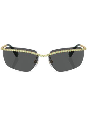 Swarovski Eyewear lunettes de soleil à ornements en cristal
