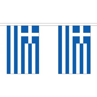 3x Buiten vlaggenlijn Griekenland 3 meter