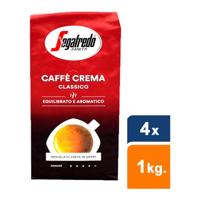 Segafredo - Caffe crema classico Bonen - 4x 1 kg
