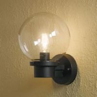 Wandlamp sensor Nemi Marino zwart buitenlamp Konstsmide 7335-750
