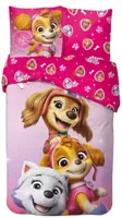 PAW Patrol Dekbedovertrek roze pups 140 x 200 cm - 65 x 65 cm