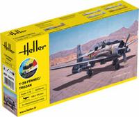 Heller 56279 STARTER KIT T-28 FENNEC / TROJAN Bouwpakket Schaal 1:72