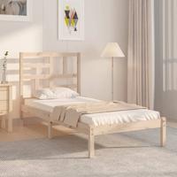 Bedframe massief hout 90x190 cm