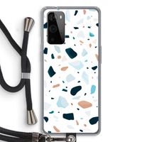 Terrazzo N°13: OnePlus 9 Pro Transparant Hoesje met koord