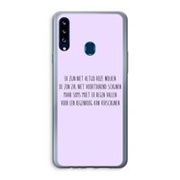 Regenboog: Samsung Galaxy A20s Transparant Hoesje