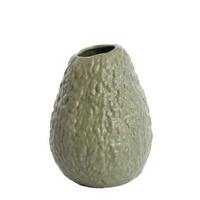 Light&living Vaas deco 22,5x22x29,5 cm AVOCADO keramiek olijf groen