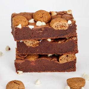 Pepernoten brownie - 12 Brownies - Brievenbus Pakket