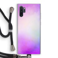 Clouds pastel: Samsung Galaxy Note 10 Plus Transparant Hoesje met koord