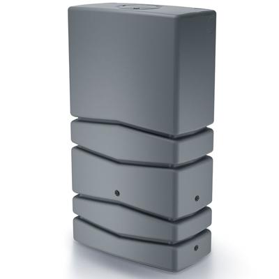 Aqua Tower regenton 350 liter grijs l.77,5 x b.38,2 x h.135 cm - Meuwissen agro