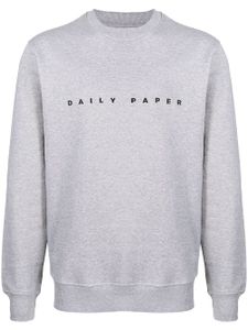 Daily Paper sweat à logo imprimé - Gris