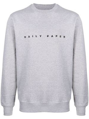 Daily Paper sweat à logo imprimé - Gris