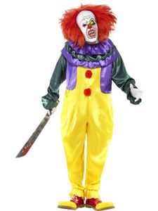 Klassieke Horror Clown kostuum