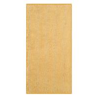 Cawö Cawö Two-Tone Stripe Badlaken 80x150 gold Cawö Cawö Two-Tone Stripe Badlaken 80x150 gold