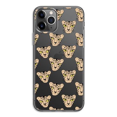 Tijger: iPhone 11 Pro Transparant Hoesje
