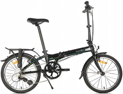 Dahon Vouwfiets 20" mariner d8 met v-brake - (obsidian) zwart