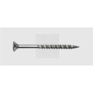 SWG Formel F Spaanplaatschroef 5 mm 70 mm T-profiel met pin RVS A2 150 stuk(s)