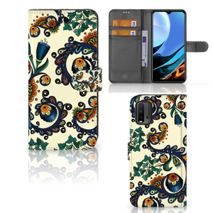 Wallet Case Xiaomi Redmi 9T | Poco M3 Barok Flower