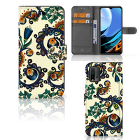 Wallet Case Xiaomi Redmi 9T | Poco M3 Barok Flower