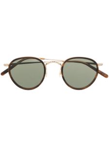 Oliver Peoples lunettes de soleil MP-2 à monture ronde - Marron