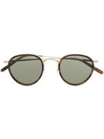 Oliver Peoples lunettes de soleil MP-2 à monture ronde - Marron - thumbnail