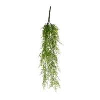 Mica Decorations Cypres Kunst Hangplant - H95 cm - Groen - thumbnail