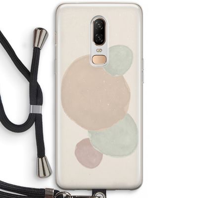 Geo #9: OnePlus 6 Transparant Hoesje met koord