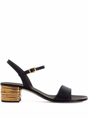 Giuseppe Zanotti sandales Rhea 40 mm - Noir