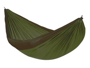 'Outdoor' Army Eénpersoons Reishangmat - 120 kg - Groen - Weerbestendig - Tropilex