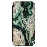 iPhone 16 Pro flipcase - Green waves