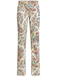 ETRO jean skinny à motif cachemire - Tons neutres