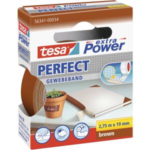 tesa PERFECT 56341-00034-03 Textieltape tesa extra Power Bruin (l x b) 2.75 m x 19 mm 1 stuk(s)