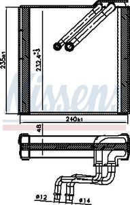 Verdamper, airconditioning 92371