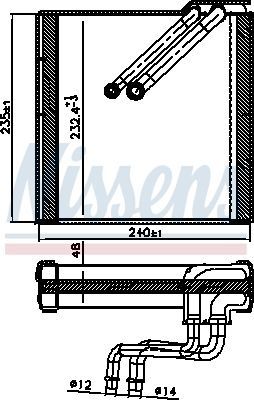 Verdamper, airconditioning 92371