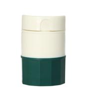 JVDL Pillendoos, pillensnijder en vergruizer 3-in-1 donkergroen JVDL Pillendoos, pillensnijder en vergruizer 3-in-1 donkergroen